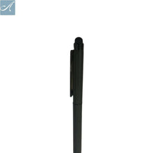 2-in-1 Matte Black Mobile Touch Pen – Dual Ink | BallPenBazaar