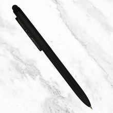 Fellowship's 2-in-1 Mobile Touch Matte Black Pen – Twist Mechanism | Dual Ink (Blue & Red) Ballpoint Pen