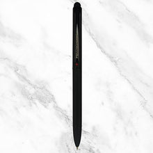 Fellowship's 2-in-1 Mobile Touch Matte Black Pen – Twist Mechanism | Dual Ink (Blue & Red) Ballpoint Pen