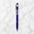 Glossy Blue Diamond Pen – Shimmering Design