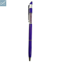 Glossy Blue Diamond Pen – Smooth Blue Ink | BallPenBazaar