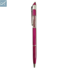 Glossy Pink Diamond Pen – Smooth Blue Ink | BallPenBazaar