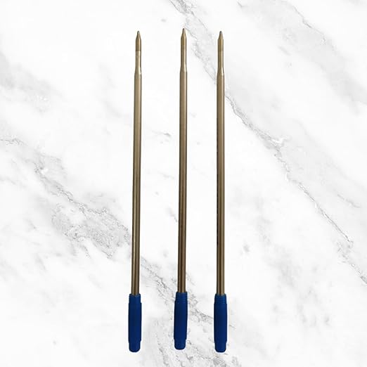 Glycer 0.6mm Cross Refills – Blue Ink (Set of 3) | BallPenBazaar