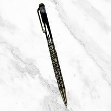 Gold and Black Ball Pen – Blue Ink | BallPenBazaar