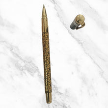 Gold and Black Designer Ball Pen – Openable Mechanism | Smooth Writing Blue Ink
