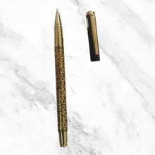 Gold and Black Designer Ball Pen – Openable Mechanism | Smooth Writing Blue Ink