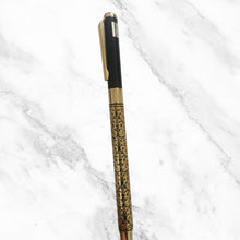 Gold and Black Designer Ball Pen – Openable Mechanism | Smooth Writing Blue Ink