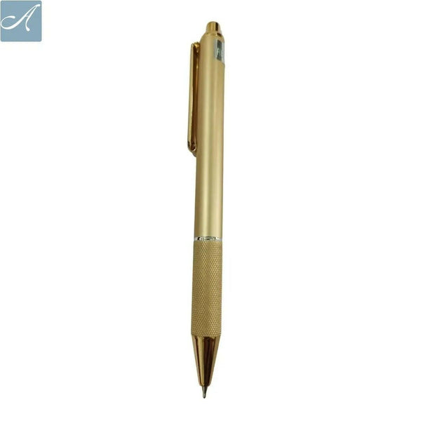 Golden Metal Ball Pen – Black Ink | Premium Writing | BallPenBazaar