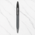 Gun Metal Leather Finish Grip Ball Pen – Premium Twist Mechanism | Black Ink