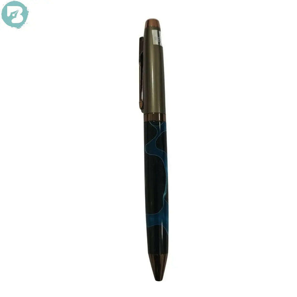Gunmetal Acurclick Pen – Sleek Twist-Action Ball Pen with Black Ink.