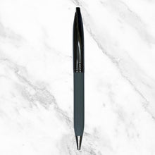 Gunmetal Ball Pen with Leather Grip – Twist Mechanism | Smooth Writing with Glycer 0.6mm Blue Ink