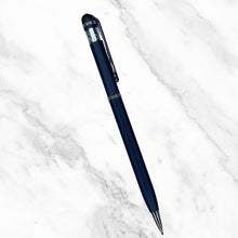 Gunmetal and Silver Ball Pen – Blue Ink | BallPenBazaar