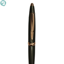Gunmetal & Gold Pen – Black Ink Luxury with a Stylish Twist.