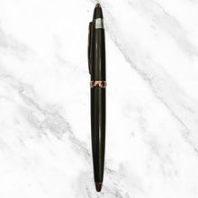 Gunmetal and Gold Twist Ball Pen – Black Ink | Premium Luxury Writing Pen
