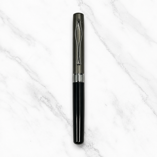 Gunmetal Silver Ball Pen – Smooth Writing | BallPenBazaar