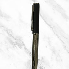 Gunmetal and Silver Ball Pen – Twist Design | Effortless Writing with Glycer 0.6mm Blue Ink