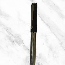 Gunmetal and Silver Ball Pen – Twist Design | Effortless Writing with Glycer 0.6mm Blue Ink