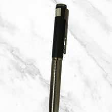 Gunmetal & Silver Twist Pen – Smooth Black Ink | BallPenBazaar