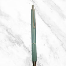 Ice Blue Metal Ball Pen – Cool Grip | Smooth Click for Effortless Writing