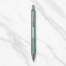 Ice Blue Metal Ball Pen – Cool Grip | Smooth Click for Effortless Writing