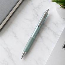 Ice Blue Metal Ball Pen – Cool Grip | Smooth Click for Effortless Writing