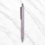 Light Pink Colour Body with Silver Clip Click Mechanism Ball Pen – Smooth...
