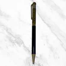 Black & Gold Ball Pen – Blue Ink | Premium Twist Design |BallPenBazaar