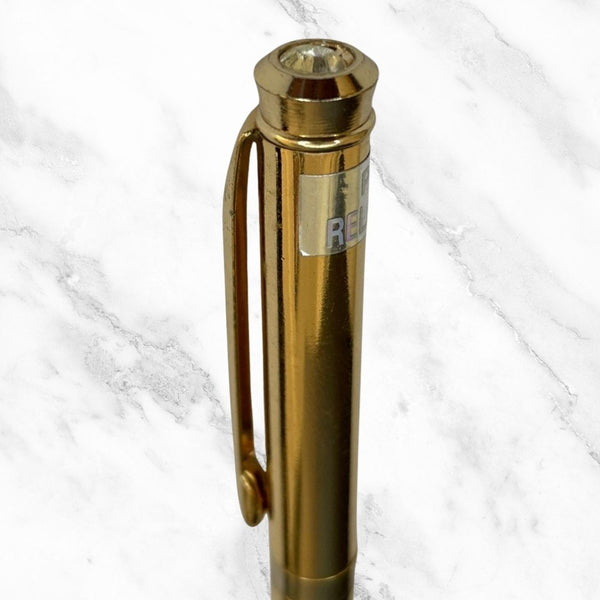 Gold Diamond Ball Pen – Blue Ink | Executive Twist Pen | BallPenBazaar