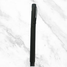 Matt Black Ball Pen – Glossy Clip | Smooth Blue Ink | Sleek & Stylish