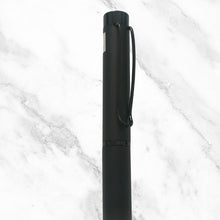 Matt Black Ball Pen – Glossy Clip | Smooth Blue Ink | Sleek & Stylish
