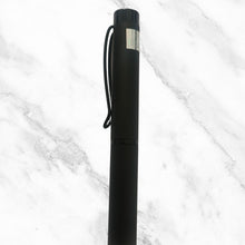 Matt Black Ball Pen – Glossy Clip | Smooth Blue Ink | Sleek & Stylish