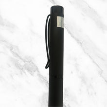 Matt Black Ball Pen – Glossy Clip | Smooth Blue Ink | Sleek & Stylish