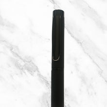 Matt Black Ball Pen – Glossy Clip | Smooth Blue Ink | Sleek & Stylish