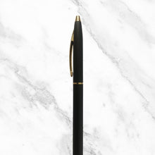 Matt Black Ball Pen – Twist Mechanism | Gold Clip | Smooth Blue Ink