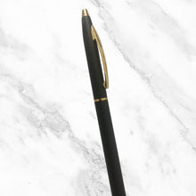 Matt Black Ball Pen – Twist Mechanism | Gold Clip | Smooth Blue Ink