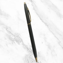 Matt Black Ball Pen – Twist Mechanism | Gold Clip | Smooth Blue Ink