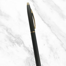 Matt Black Ball Pen – Twist Mechanism | Gold Clip | Smooth Blue Ink