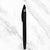 Matt Black Ball Pen with Glossy Black Grip & Clip – Openable Mechanism