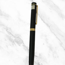 Matt Black Ball Pen – Gold Clip | Openable | Smooth Blue Ink
