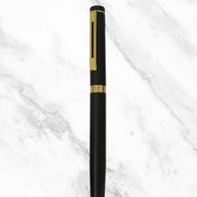 Matt Black Ball Pen – Gold Clip | Openable | Smooth Blue Ink | BallPenBazaar