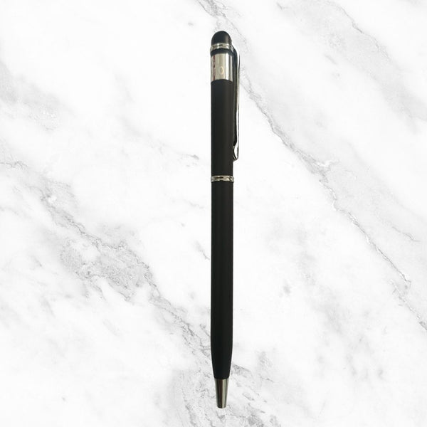 Matt Black Twist Ball Pen – Blue Ink | Executive Matte Finish