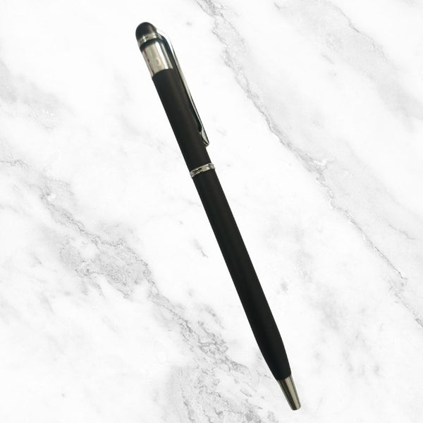 Matt Black Twist Ball Pen – Blue Ink | Executive Matte Finish