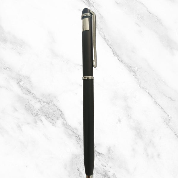 Matt Black Twist Ball Pen – Blue Ink | Executive Matte Finish | BallPenBazaar