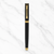 Matt Black Color Ball Pen with Gold Clip – Openable Mechanism | Blue Ink