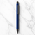 Matt Blue Body Ball Pen with Gunmetal Clip | Smooth Click Mechanism