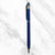 Matt Blue Body With Silver Clip Ball Pen – Twist Mechanism | Blue Ink