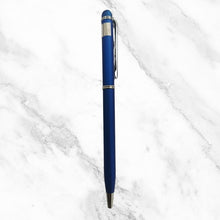 Matt Blue Twist Ball Pen – Silver Clip | Smooth Blue Ink | BallPenBazaar