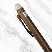 Matt Coffee Ball Pen – Diamond Twist Top | Smooth Blue Ink 