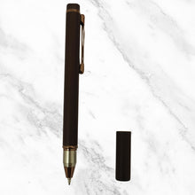 Matt Coffee Ball Pen – Blue Ink | Executive Open Cap Pen | BallPenBazaar