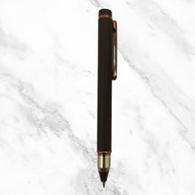 Matt Coffee Ball Pen – Blue Ink | Executive Open Cap Pen | BallPenBazaar